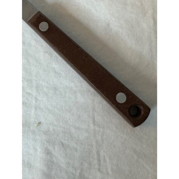 Vintage Ecko Eterna Stainless Steel Cooking Spoon Pierce Bakelite Handle - Picture 2 of 4